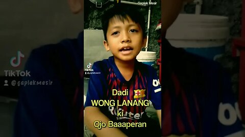 Wong lanang kok baperan