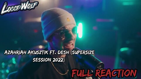 Azahriah Akusztik ft. Desh (Supersize session 2022): My Jaw-Dropping First Time Reaction