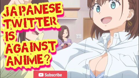 Japanese Twitter Promotes Anime Criticism #anime #japan #fanservice