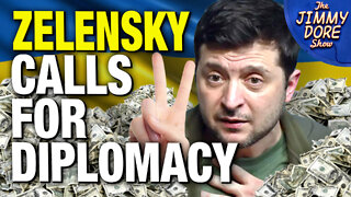 Zelensky: Only Diplomacy Can End Ukraine War