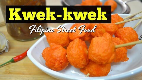 Kwek kwek (Filipino Street Food)