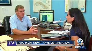 Lake Worth plane crash investigation: Pilot Philip Castronova not certified by FAA