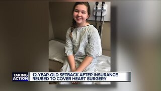 Taylor mom says insurance won't cover 12-year-old daughter's heart procedure