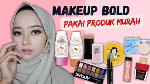 MAKEUP BOLD | ARABIAN MAKEUP LOOK PAKAI PRODUK MURAH TAPI BAGUS