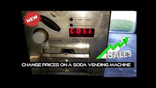 How to change prices on Vendo v540 Soda Vending Machine