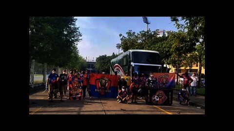 Bus trip with Port FC Fans to Nikhom Ratchasima Thailand - November 7 2021