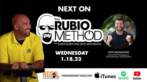 The Rubio Method - Episode 23 - Nick Monaghan "You Are Who You Choose To Be"