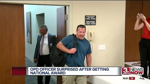 Omaha Police Officer given prestigious national honor