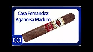 Casa Fernandez Aganorsa Leaf Maduro Robusto Extra Cigar Review