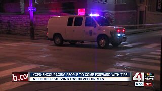 KCPD encouraging people to come forward with tips