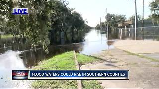 Flood waters could rise in southern counties
