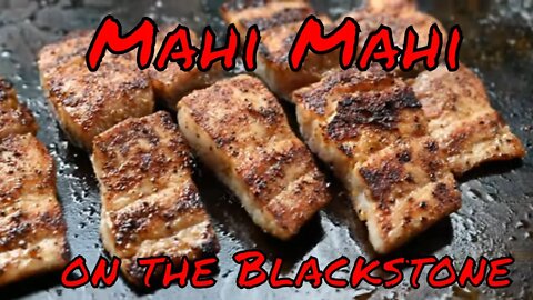 Mahi Mahi with Peach Salsa - Blackstone Griddle Recipe