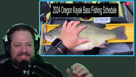 2024 Kayak Bass Fishing Tournaments in Oregon