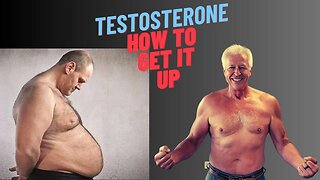 How to increase testosterone levels. Feel younger again!
