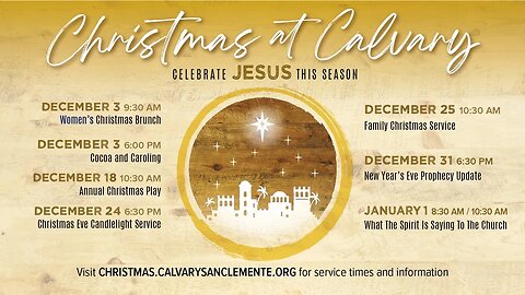 FAMILY CHRISTMAS SERVICE | Sunday Worship Service | 10:30 AM