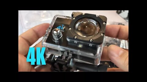 4K Waterproof Sport Action Camera Camcorder with Wifi Review