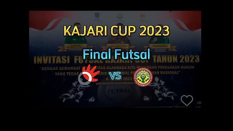 Laga Final Futsal Telkom vs RSUD Kajari Cup 2023 Kota Probolinggo #kajaricup2023 #futsal