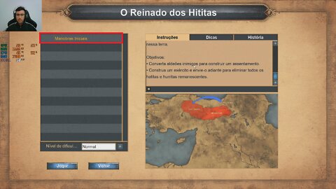 AGE OF EMPIRES 1 - 05 O REINADO DOS HITITAS 1 - MANOBRAS INICIAIS