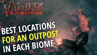 Best Outpost Location For Each Biome - Valheim