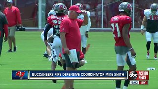 Bucs fire defensive coordinator Mike Smith, reports say