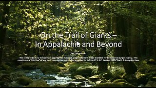 On the Trail of Giants - In Appalachia and Beyond. Michelle Gibson 1-9-2024