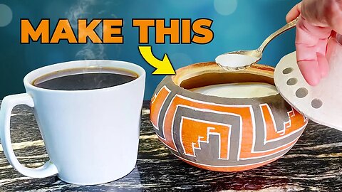 Make a Southwest Style Sugar Bowl, Coil Pottery Project