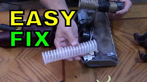 Shark upright vacuum repair - Easy DIY hose replacement
