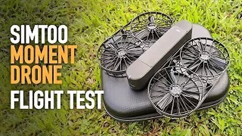 SimToo MOMENT Selfie Drone Outdoor Review & Flight Test @ Punggol