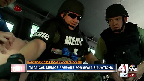 An inside look at training a tactical paramedic to work alongside SWAT teams Johnson County