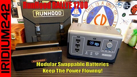 RunHood RALLYE 1200 Presale: Swappable Batteries To Keep The Power On!