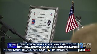 Family of Holocaust survivor honors armed forces