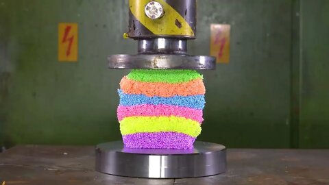 Top 100 Best Hydraulic Press Moments ASMR VERSION | PURE SOUND | Satisfying Crushing Compilation-21