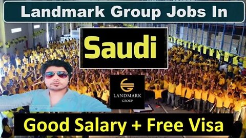 Landmark group jobs in Saudi | Good salary + free visa | packing helper | gulf Vacancy