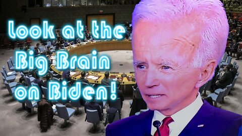 Look at the Big Brain on Biden