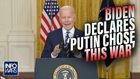 Bumbling Biden Responds to Putin's Invasion