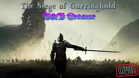 The Siege of Garringhold! An original oneshot! RFD play D&D #live #dnd #siege #rfd