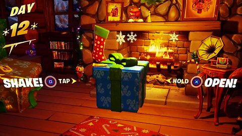 Fortnite Winterfest - DAY 12 Opening Up GIFTS