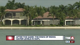 Risk of rising water levels in Southwest Florida