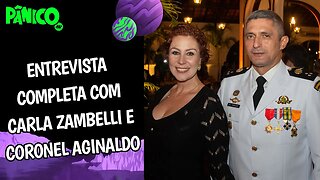 Assista à entrevista com Carla Zambelli e Coronel Aginaldo na íntegra