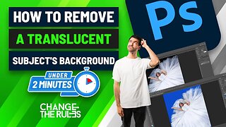 How To Remove A Translucent Or See Through Clothing Background