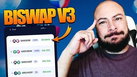 Biswap V3 - Pools de Liquidez Concentradas Lançado + Bônus em BSW