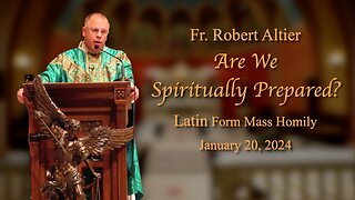 Are We Spiritually Prepared?