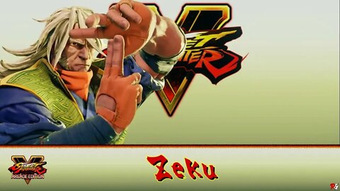 Street Fighter V Arcade Edition: Street Fighter V - Zeku