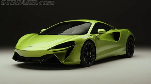 680 HP McLaren Artura 585 HP from petrolengine and 95 HP from electric engine. 0-300 km/h in 21,5 s!