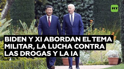 Comunicación militar, IA y lucha contra las drogas: qué acordaron Xi y Biden en su reunión