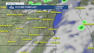 Partly cloudy skies, temperatures warm back up