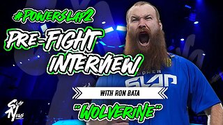 Wolverine Power Slap 2 Pre Fight Interview Against The Bell