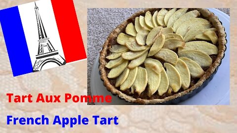 Gluten Free Tarte Aux Pommes (French Apple Tart)