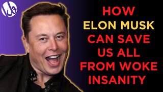 How ELON MUSK can save us all from woke insanity (no, it's not by buying Twitter)