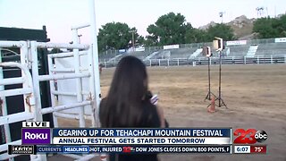 Gearing up for Tehachapi Mountain Festival